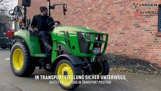 Függőleges hasítógép - Traktor PTO - JANSEN TS-22