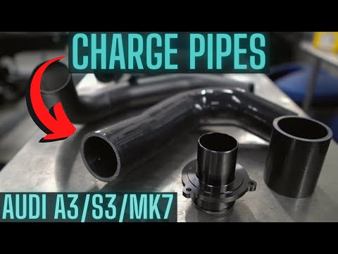 EPIC INSTALL | AUDI GETS CHARGE PIPES AND MORE CARBON FIBER (AUDI A3/S3/MK7)