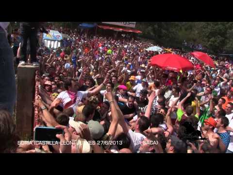 SORIA (LA SACA) EL MOMENTO DE LA SALIDA (JUEVES 27 JUNIO 2013)