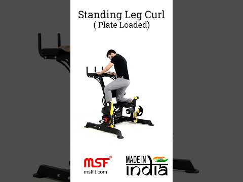 Standing Leg Curl Plate Loaded