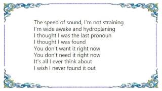 Caviar - I Thought I Was Found Lyrics