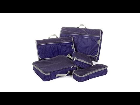 TravelSmith Smart Pack Organizers 5piece Kit