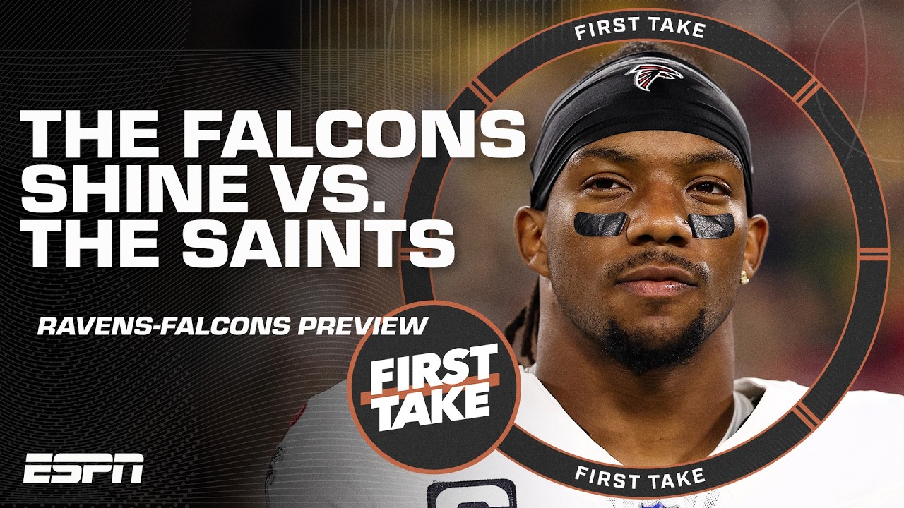 Jeff Saturday says the Falcons potential is 'INSANITY!' 🔥 | First Take