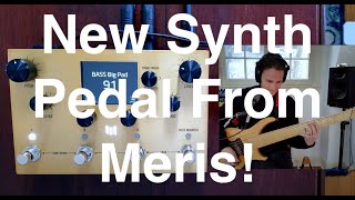 Video thumbnail for Meris Enzo X --- Mono/Polyphonic Synthesizer Pedal --- Bass Demo by Zachary Rizer