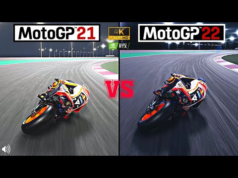 MotoGP 21 VS MotoGP 22 Comparison | 4K ULTRA - Nvidia Geforce RTX 3060 TI | WHICH one is the BEST?