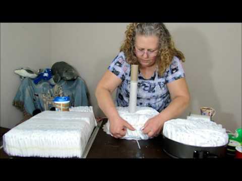How to Make a Mickey Diaper Cake