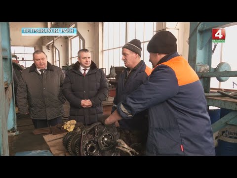 Главное - темпы и качество. Иван Крупко посетил Петриковский район видео