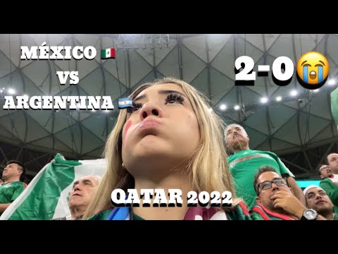 ALMOST ELIMINATED 😢 | MEXICO VS ARGENTINA | Pitch Reaction | QATAR 2022 🇶🇦🏆 | Dare Esparza 🤍