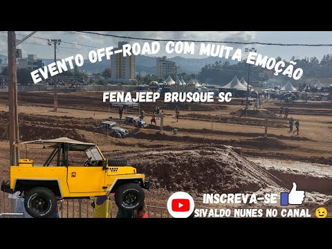 EVENTO OFF ROAD Fenajeep com muita emoção BRUSQUE SC #gaiolacross