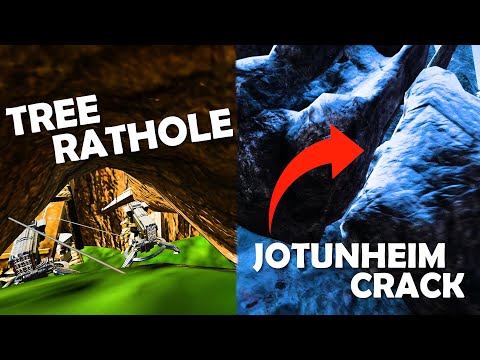 Raiding & Exposing 3 Super Hidden ARK Base Spots On Fjordur!