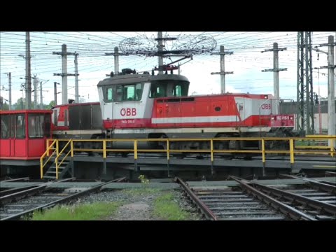 2014-04-26 Piattaforma di Villach parte 4/Drehscheibe in Bw Villach teil 4