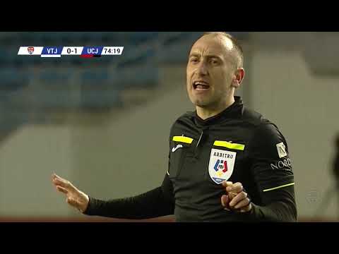 REZUMAT: Viitorul Pandurii - "U" Cluj 1-2. Liga 2, etapa 16