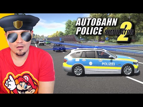 WSTĄPIŁEM DO NIEMIECKIEJ POLICJI! *drogówka* 👮‍♂️ Autobahn Police Simulator 2