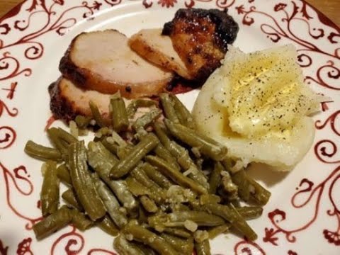 Marinated Pork Tenderloin in the Ninja Foodi Pro...