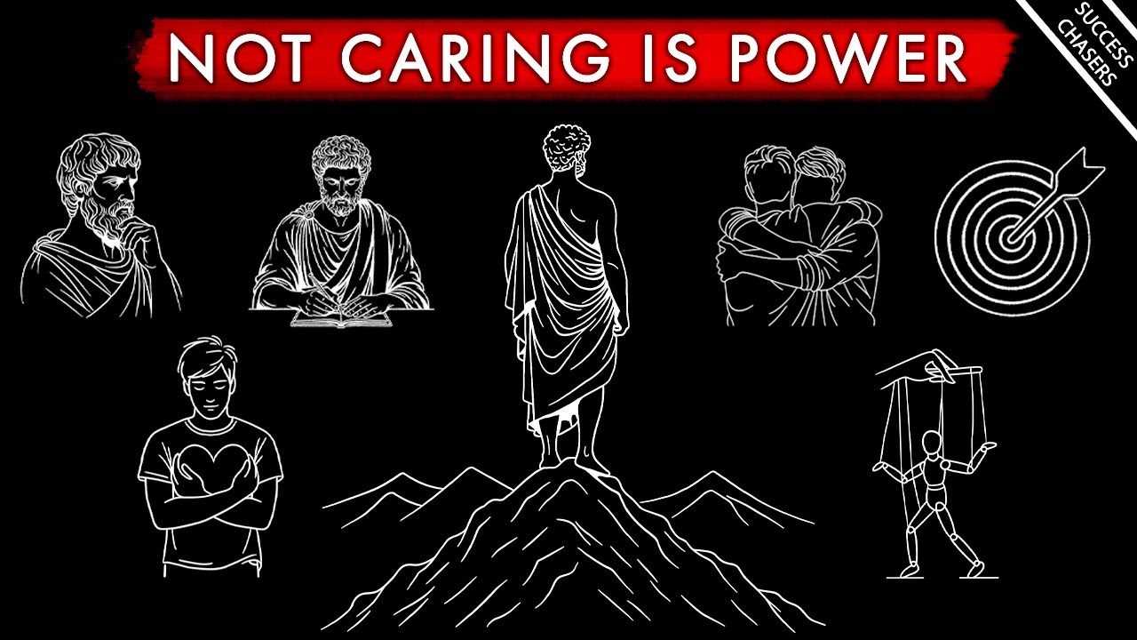 Why Not Caring Is A Super Power (the stoic benefits of being indifferent)