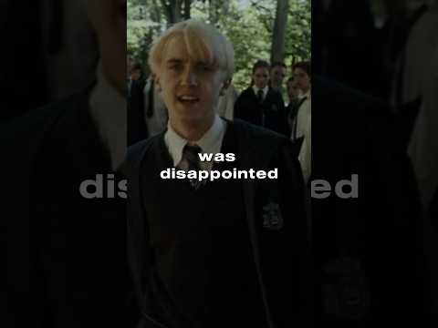 The REAL Reason Draco Wanted To Be Friends With Harry Potter😱