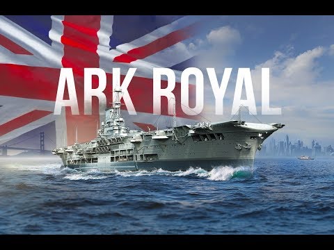 ⚓ЛЕГЕНДАРНЫЙ ARK ROYAL В ДЕЛЕ🎁РОЗЫГРЫШ