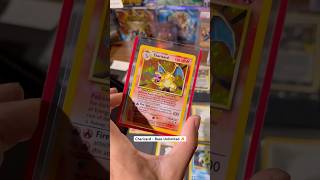 Personal favorite! Base set Charizard! 🔥🔥🔥 #pokemon #pokemoncards #pokemoncommunity #tcg