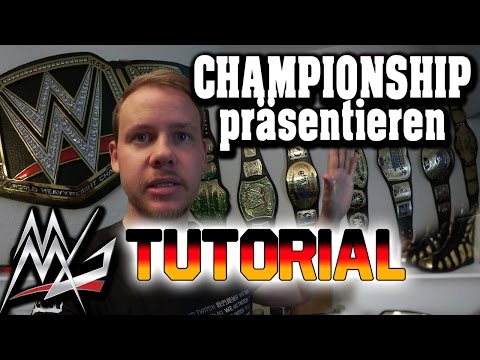 Tutorial: Championships präsentieren, aufhängen, hinstellen | WWE NERDSTUFF Video