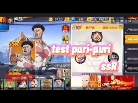 Test puri-puri SSR tân thủ trong pvp one punch man the Strongest