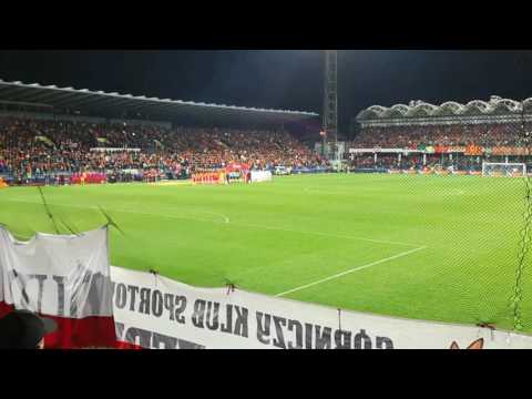 Czarnogóra 1-2 Polska 26.03.2017 Podgorica Hymn Narodowy.