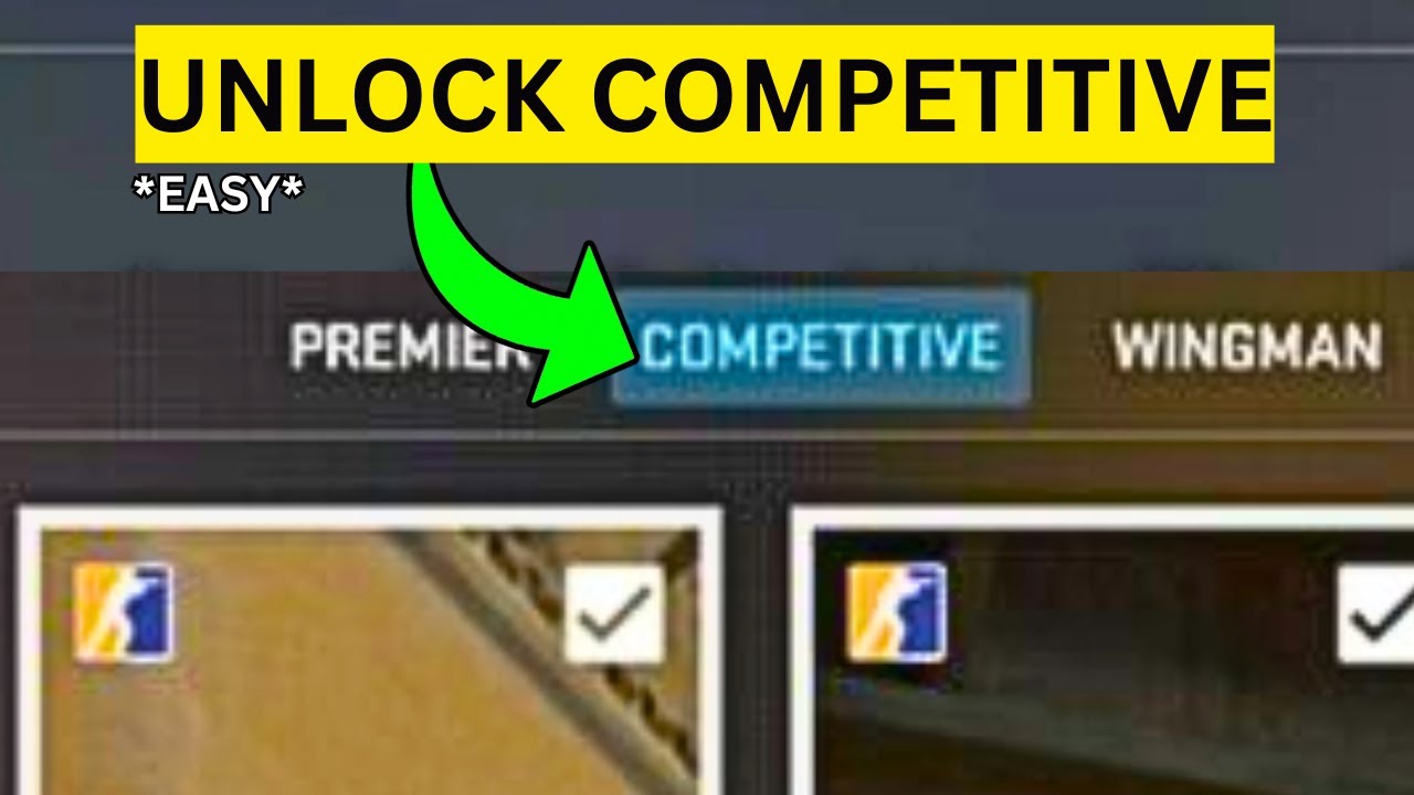 How To Unlock Competitive in CS2(EASY)