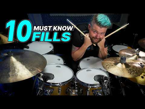 The 10 Fills Every Beginner Drummer Needs! | Beginner Drum Fills