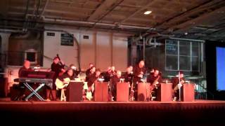 Coronado Big Band Performing at the Midway Aircraft Carrier Museum