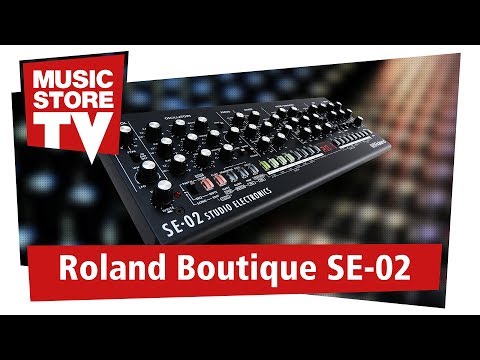 Roland Boutique SE-02 Analog Synthesizer Test und Demo (deutsch)