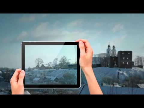 The Medieval Castle of the Livonian Order. Latgale region of Latvia. Ludza