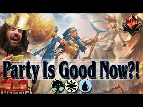🌳☀💧 PARTY TRIBAL IS INSANE NOW! | MYTHIC | MTG Arena Alchemy