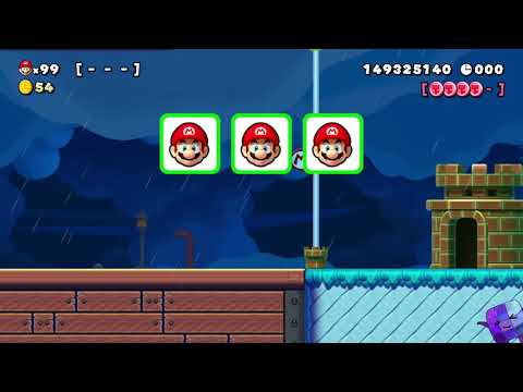 Super Mario Maker 2 🔧 Endless Challenge 5305 - 5312