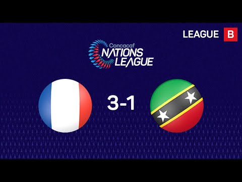 French Guyana 3-1 St. Kitts and Nevis