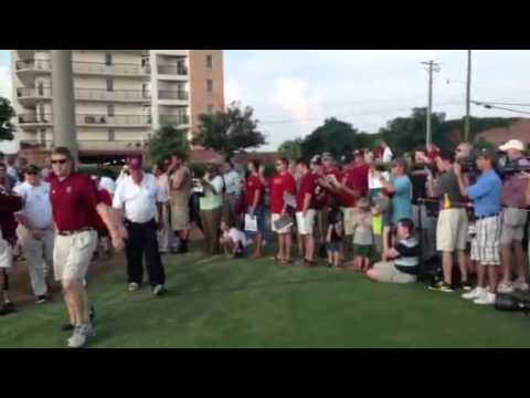 Gamecocks Fall Practice - August 2 Chaz Sutton