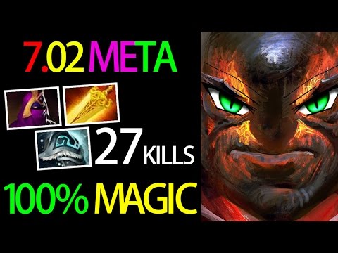 27 Kills Ember MAGIC Style 7.02 META Experiment by Cancel Dota 2