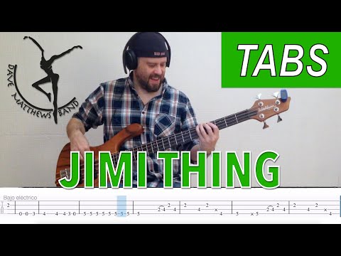 Jimi Thing bass tabs cover - Dave Matthews Band