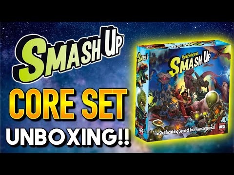 SMASH UP Core Set | Unboxing