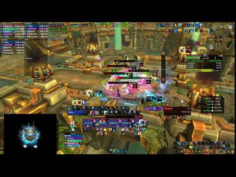 Atal'Dazar M+25, Resto Shaman (Fortified, Storming, Bursting)