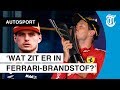 'Intern slaat Verstappen met vuist op tafel'