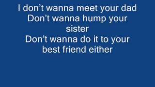 bowling for soup next ex-girlfriend with lyrics