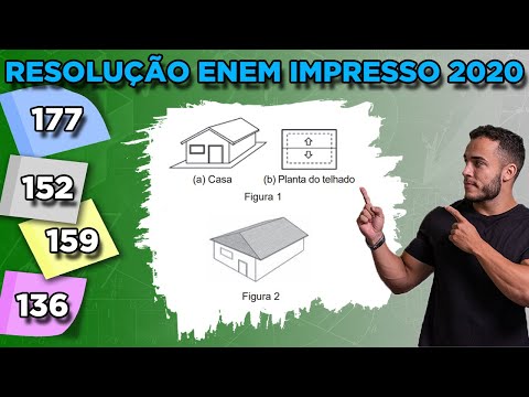 🔵 Question 177 - Blue Notebook | Spatial Geometry | MATHEMATICS ENEM 2020