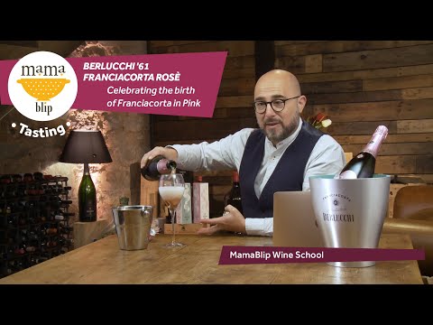 Pinot Nero - Chardonnay |  Berlucchi'61 Franciacorta Rosé | Wine tasting with Filippo Bartolotta