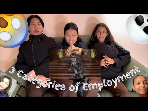 3 Categories of Employment (SIB) - ECO Video Project *fun*