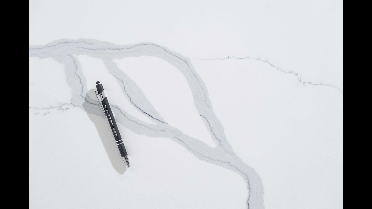 Statuario Grigio CQM434 Quartz Bookmatch Slabs Wholesale from Classic Quartz Stone