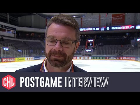Postgame interviews: Stavanger Oilers - Växjö Lakers