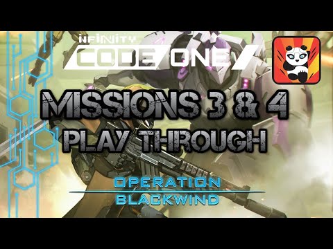 Operation Blackwind Mission 3 and 4 playthrough for Infinity the game Code One for Beginners