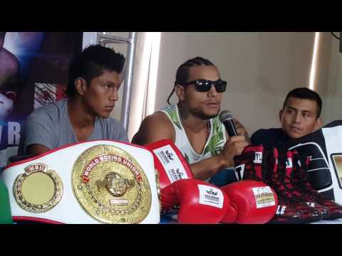 Alvarado y Rodríguez con ansias de subir al ring en Nicaragua