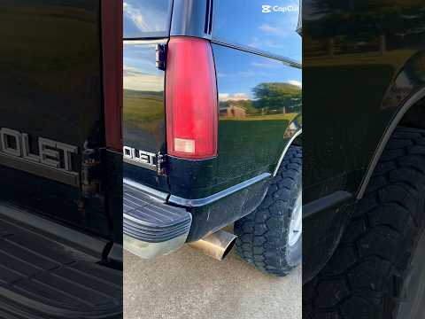 Out with the old in with the NEW taillight upgrade! Obs Chevy Tahoe! #subscribe