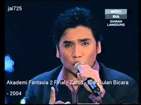Akademi Fantasia 2 Final - Zahid - Biar Bulan Bicara - 2004