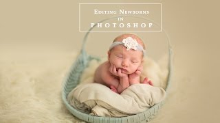 How to Edit a Newborn Image in Photoshop
